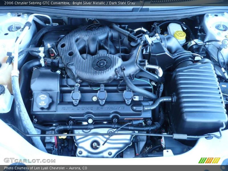 Bright Silver Metallic / Dark Slate Gray 2006 Chrysler Sebring GTC Convertible