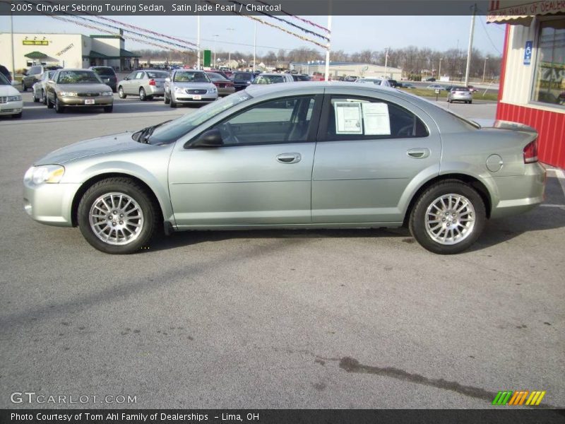 Satin Jade Pearl / Charcoal 2005 Chrysler Sebring Touring Sedan