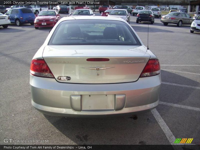 Satin Jade Pearl / Charcoal 2005 Chrysler Sebring Touring Sedan