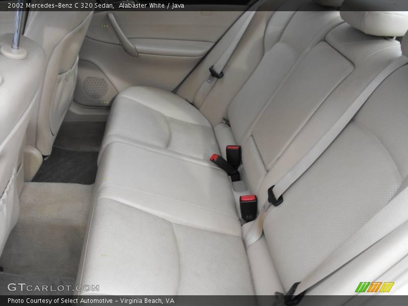 Alabaster White / Java 2002 Mercedes-Benz C 320 Sedan