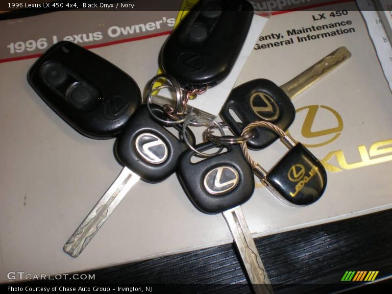 Black Onyx / Ivory 1996 Lexus LX 450 4x4