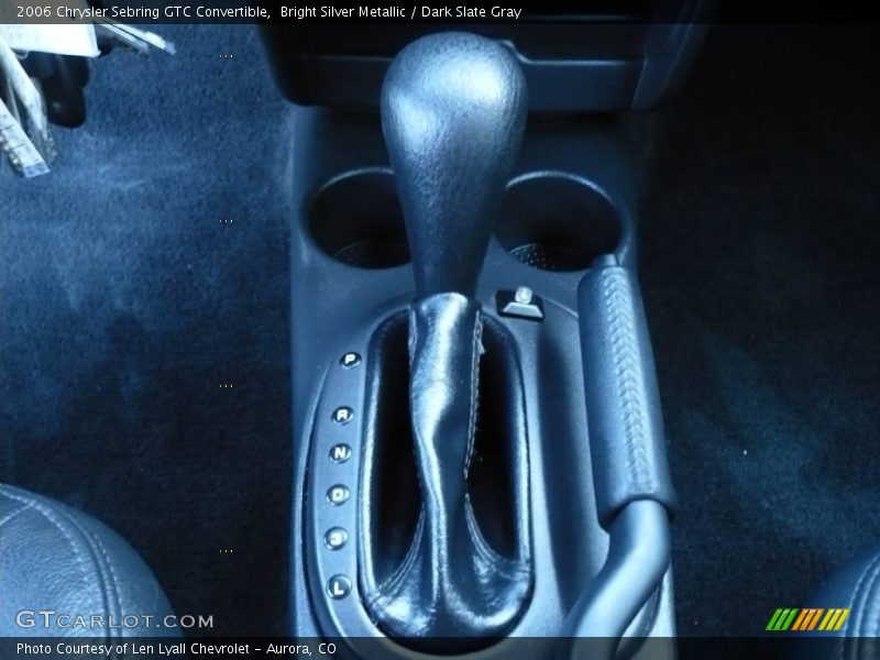 Bright Silver Metallic / Dark Slate Gray 2006 Chrysler Sebring GTC Convertible