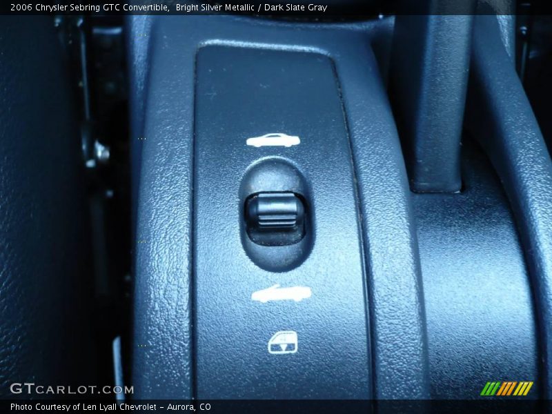 Bright Silver Metallic / Dark Slate Gray 2006 Chrysler Sebring GTC Convertible