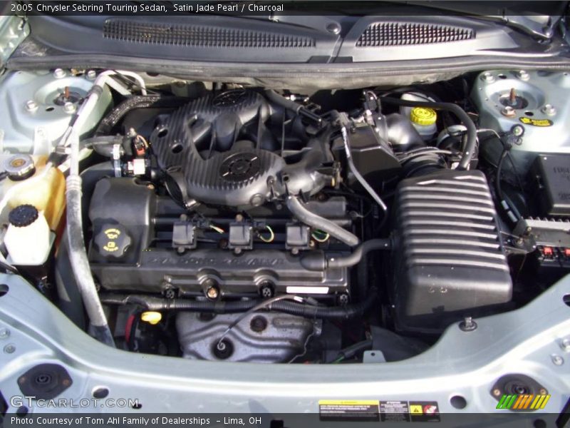 Satin Jade Pearl / Charcoal 2005 Chrysler Sebring Touring Sedan