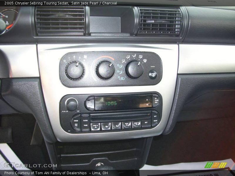 Satin Jade Pearl / Charcoal 2005 Chrysler Sebring Touring Sedan