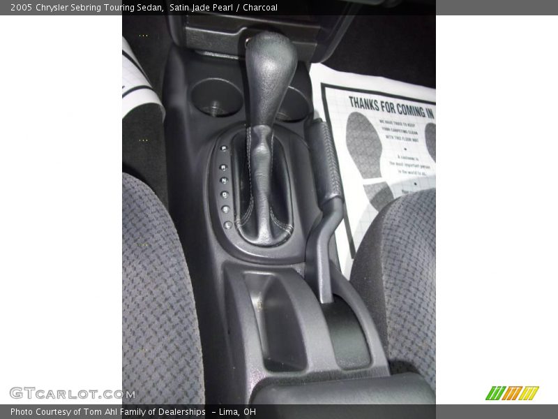 Satin Jade Pearl / Charcoal 2005 Chrysler Sebring Touring Sedan