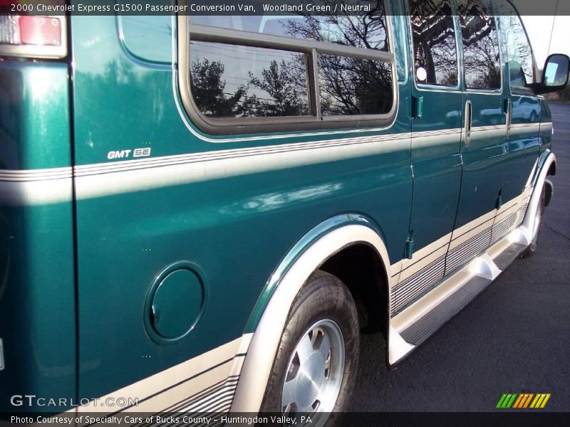 Woodland Green / Neutral 2000 Chevrolet Express G1500 Passenger Conversion Van