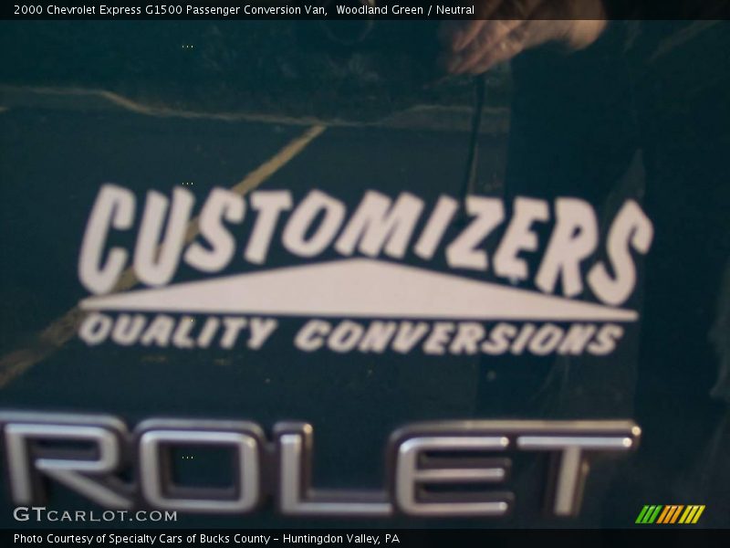 Woodland Green / Neutral 2000 Chevrolet Express G1500 Passenger Conversion Van