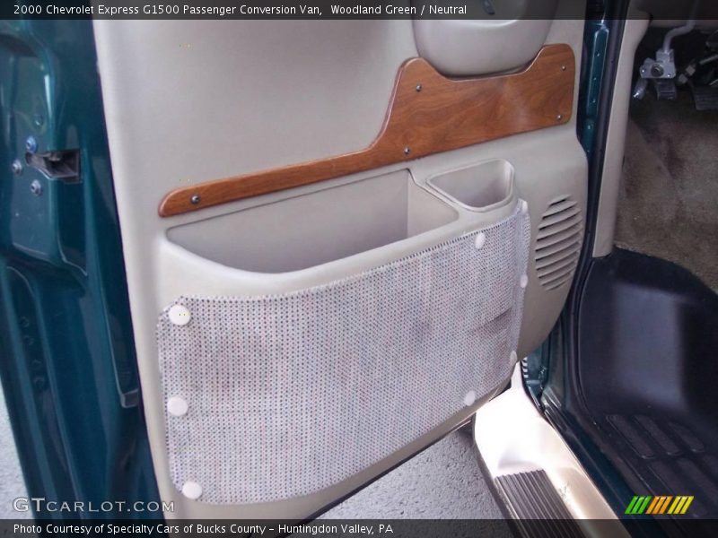 Woodland Green / Neutral 2000 Chevrolet Express G1500 Passenger Conversion Van