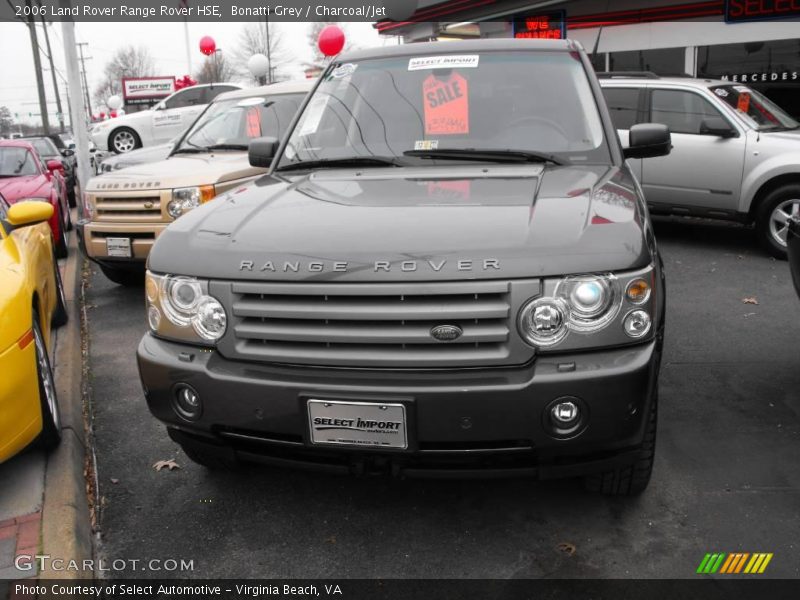 Bonatti Grey / Charcoal/Jet 2006 Land Rover Range Rover HSE
