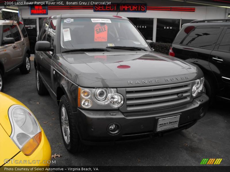 Bonatti Grey / Charcoal/Jet 2006 Land Rover Range Rover HSE
