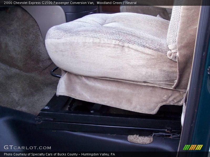 Woodland Green / Neutral 2000 Chevrolet Express G1500 Passenger Conversion Van