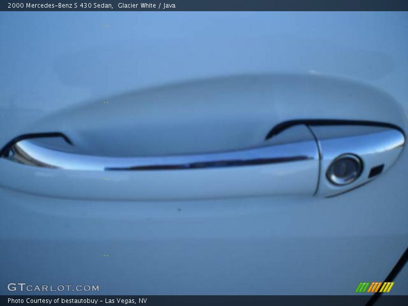 Glacier White / Java 2000 Mercedes-Benz S 430 Sedan
