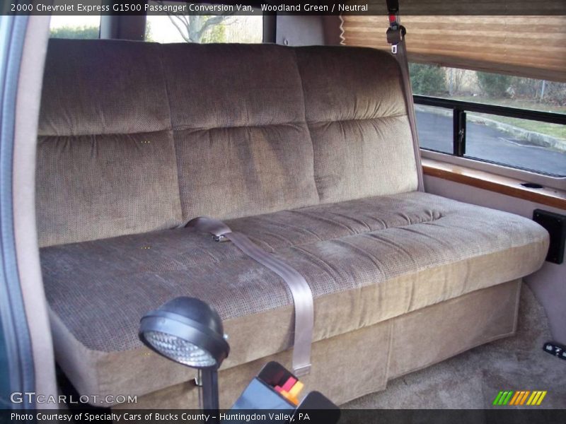 Woodland Green / Neutral 2000 Chevrolet Express G1500 Passenger Conversion Van