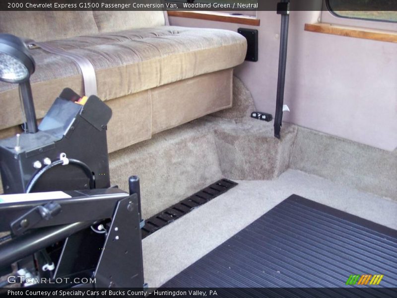 Woodland Green / Neutral 2000 Chevrolet Express G1500 Passenger Conversion Van
