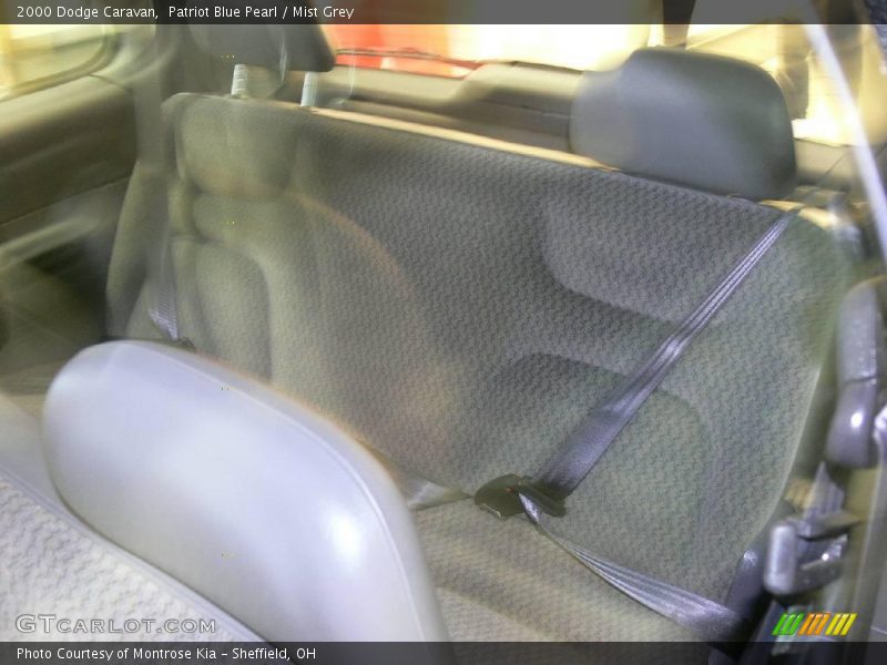 Patriot Blue Pearl / Mist Grey 2000 Dodge Caravan