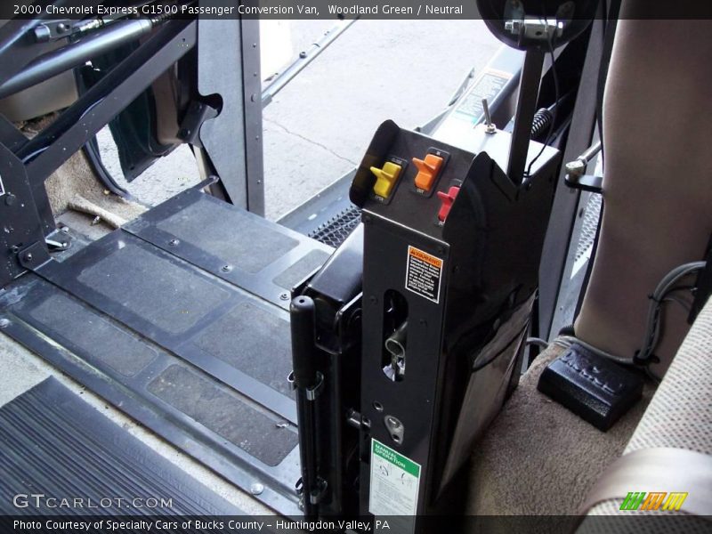 Woodland Green / Neutral 2000 Chevrolet Express G1500 Passenger Conversion Van