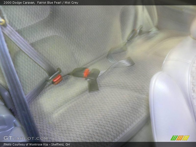 Patriot Blue Pearl / Mist Grey 2000 Dodge Caravan