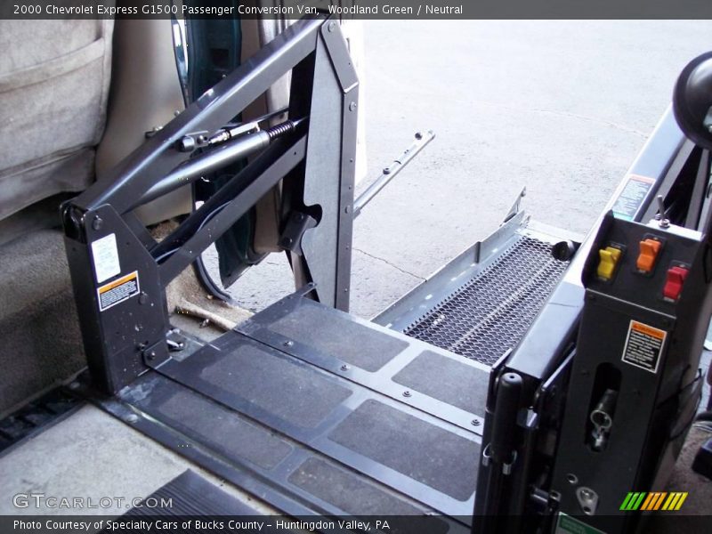 Woodland Green / Neutral 2000 Chevrolet Express G1500 Passenger Conversion Van