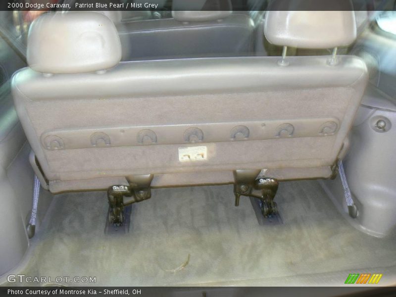 Patriot Blue Pearl / Mist Grey 2000 Dodge Caravan