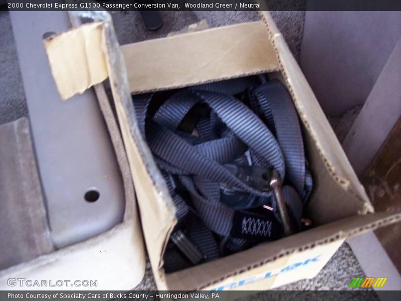Woodland Green / Neutral 2000 Chevrolet Express G1500 Passenger Conversion Van