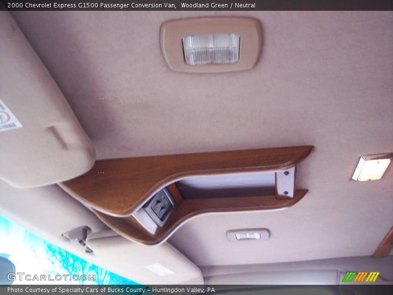 Woodland Green / Neutral 2000 Chevrolet Express G1500 Passenger Conversion Van