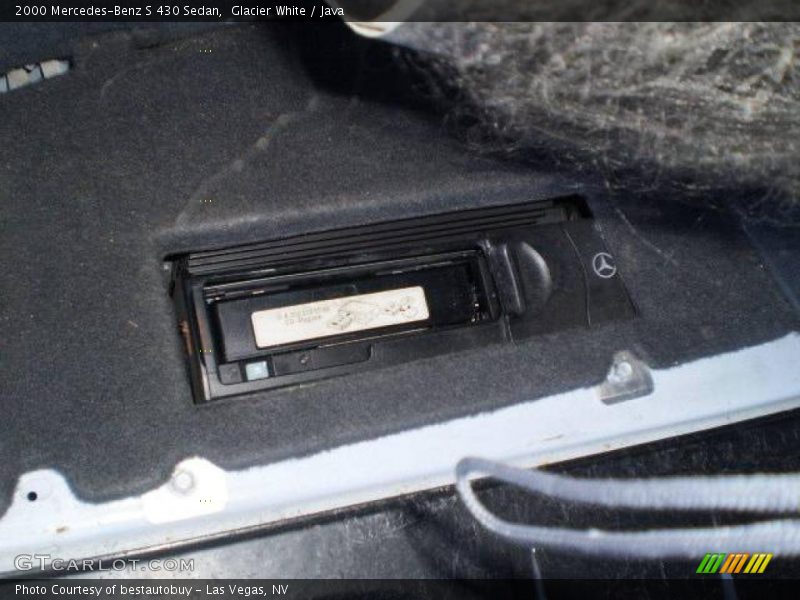 Glacier White / Java 2000 Mercedes-Benz S 430 Sedan