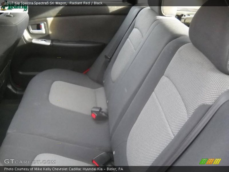 Radiant Red / Black 2007 Kia Spectra Spectra5 SX Wagon