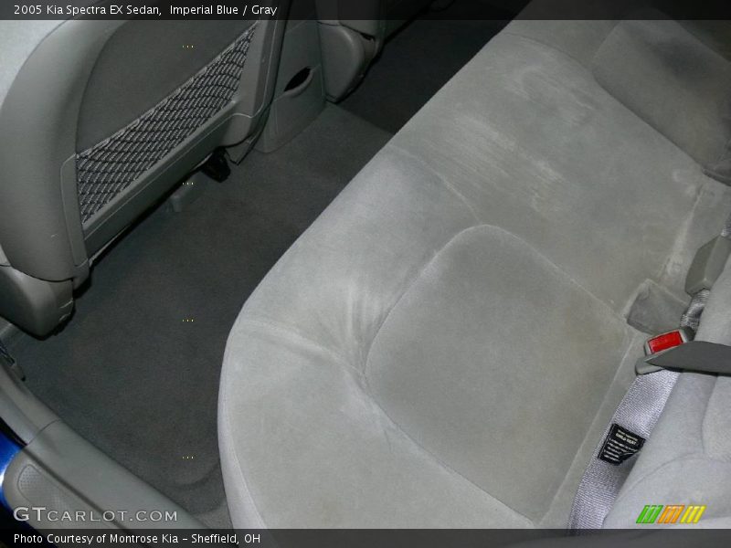 Imperial Blue / Gray 2005 Kia Spectra EX Sedan