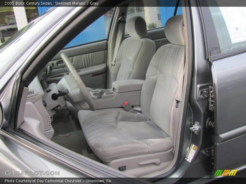 Steelmist Metallic / Gray 2005 Buick Century Sedan