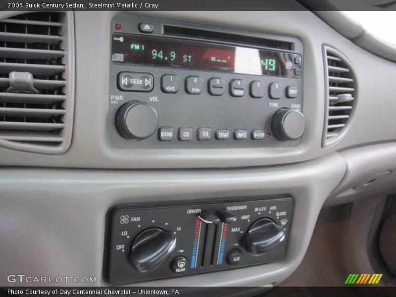 Steelmist Metallic / Gray 2005 Buick Century Sedan