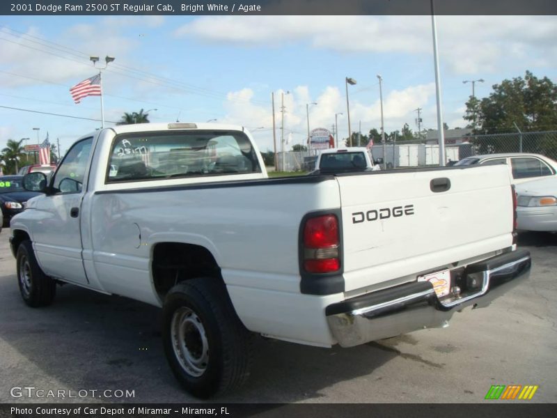 Bright White / Agate 2001 Dodge Ram 2500 ST Regular Cab