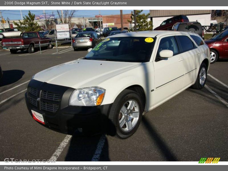 Stone White / Dark Slate Gray/Light Graystone 2006 Dodge Magnum SXT