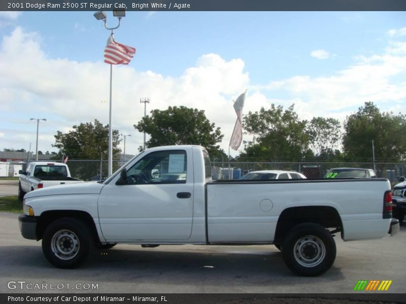 Bright White / Agate 2001 Dodge Ram 2500 ST Regular Cab