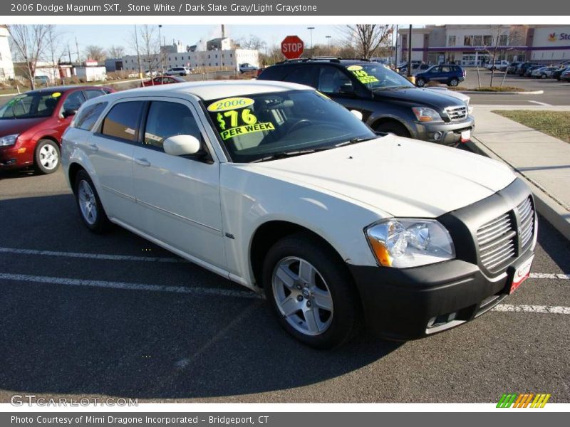 Stone White / Dark Slate Gray/Light Graystone 2006 Dodge Magnum SXT