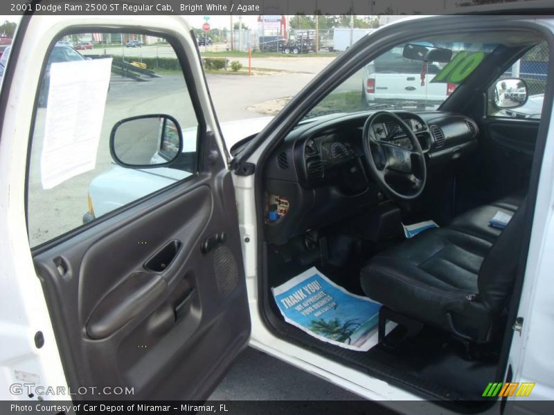 Bright White / Agate 2001 Dodge Ram 2500 ST Regular Cab