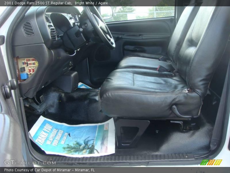 Bright White / Agate 2001 Dodge Ram 2500 ST Regular Cab