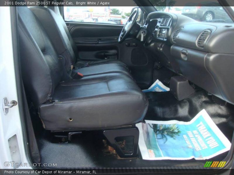 Bright White / Agate 2001 Dodge Ram 2500 ST Regular Cab