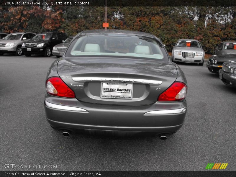 Quartz Metallic / Stone 2004 Jaguar X-Type 2.5