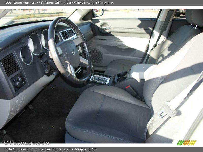 Stone White / Dark Slate Gray/Light Graystone 2006 Dodge Magnum SXT