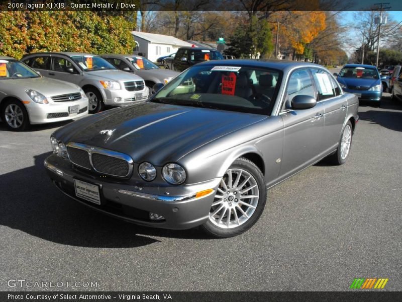 Quartz Metallic / Dove 2006 Jaguar XJ XJ8