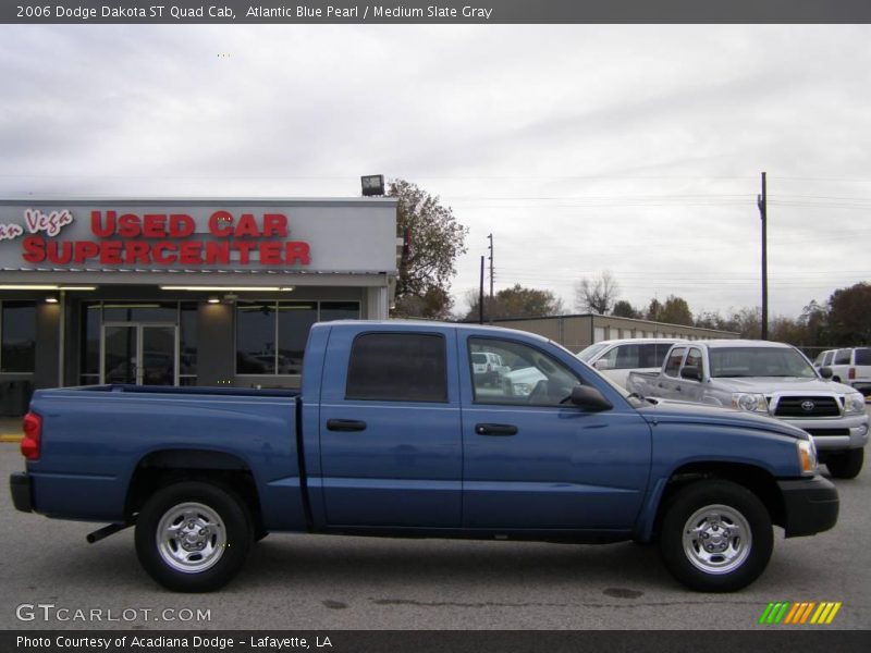 Atlantic Blue Pearl / Medium Slate Gray 2006 Dodge Dakota ST Quad Cab
