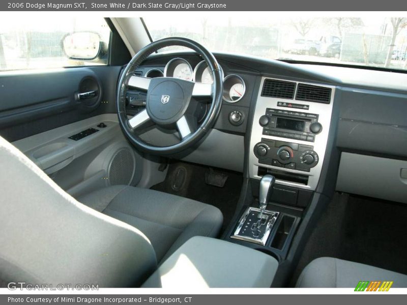 Stone White / Dark Slate Gray/Light Graystone 2006 Dodge Magnum SXT