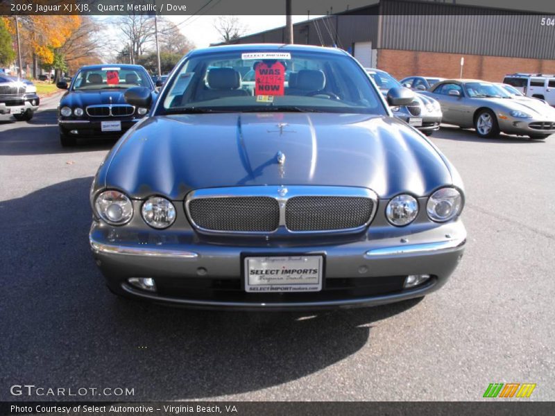 Quartz Metallic / Dove 2006 Jaguar XJ XJ8