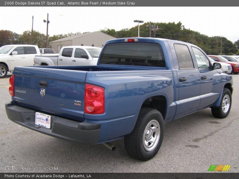 Atlantic Blue Pearl / Medium Slate Gray 2006 Dodge Dakota ST Quad Cab