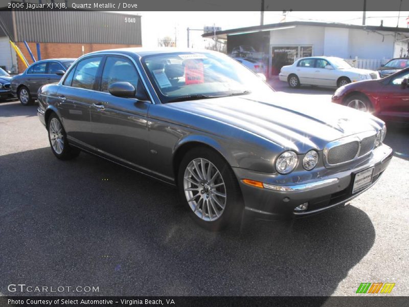 Quartz Metallic / Dove 2006 Jaguar XJ XJ8