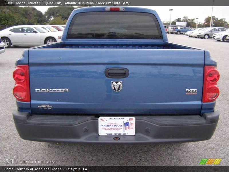 Atlantic Blue Pearl / Medium Slate Gray 2006 Dodge Dakota ST Quad Cab