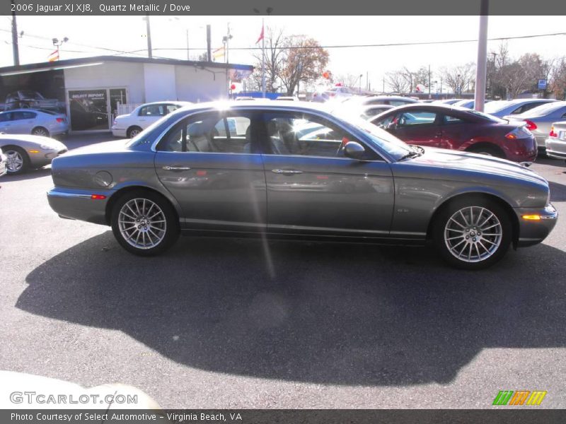 Quartz Metallic / Dove 2006 Jaguar XJ XJ8