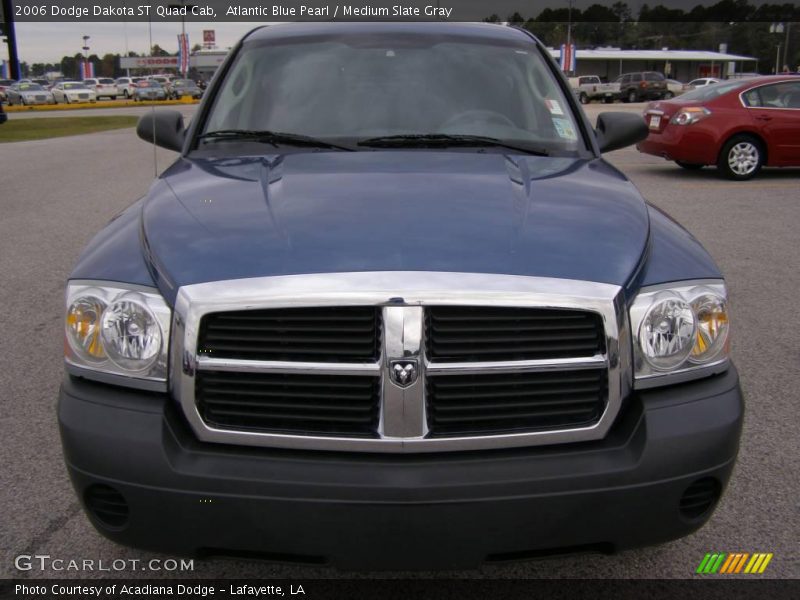 Atlantic Blue Pearl / Medium Slate Gray 2006 Dodge Dakota ST Quad Cab