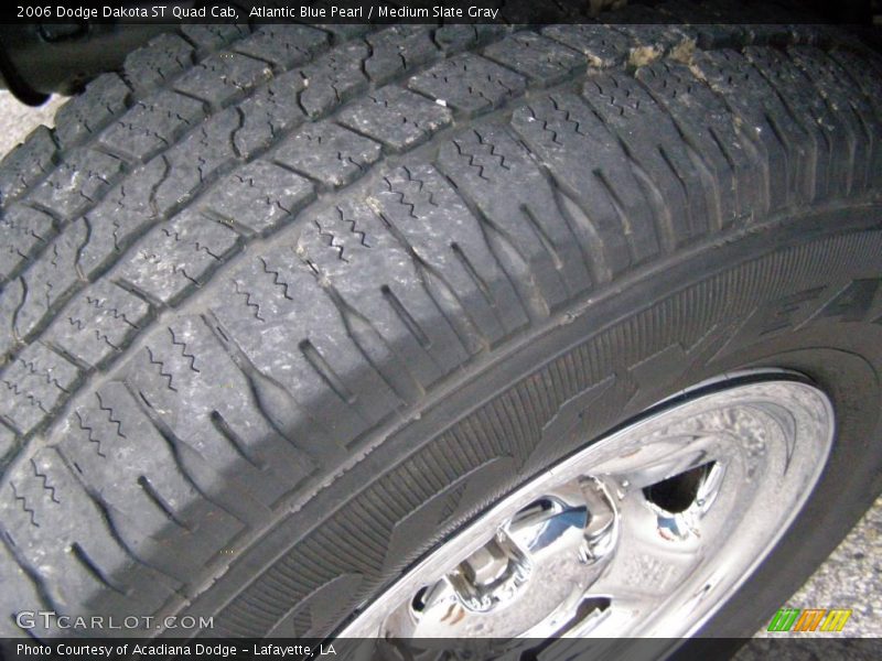 Atlantic Blue Pearl / Medium Slate Gray 2006 Dodge Dakota ST Quad Cab